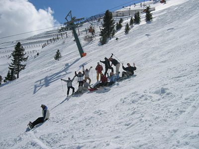 Pistenspaß auf der Haideralm